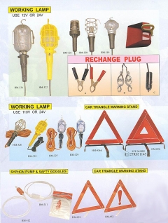 Working Lamp & Warning Stand